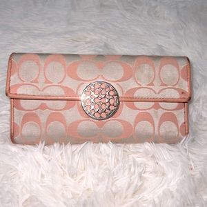 Coach Signature C Long Wallet